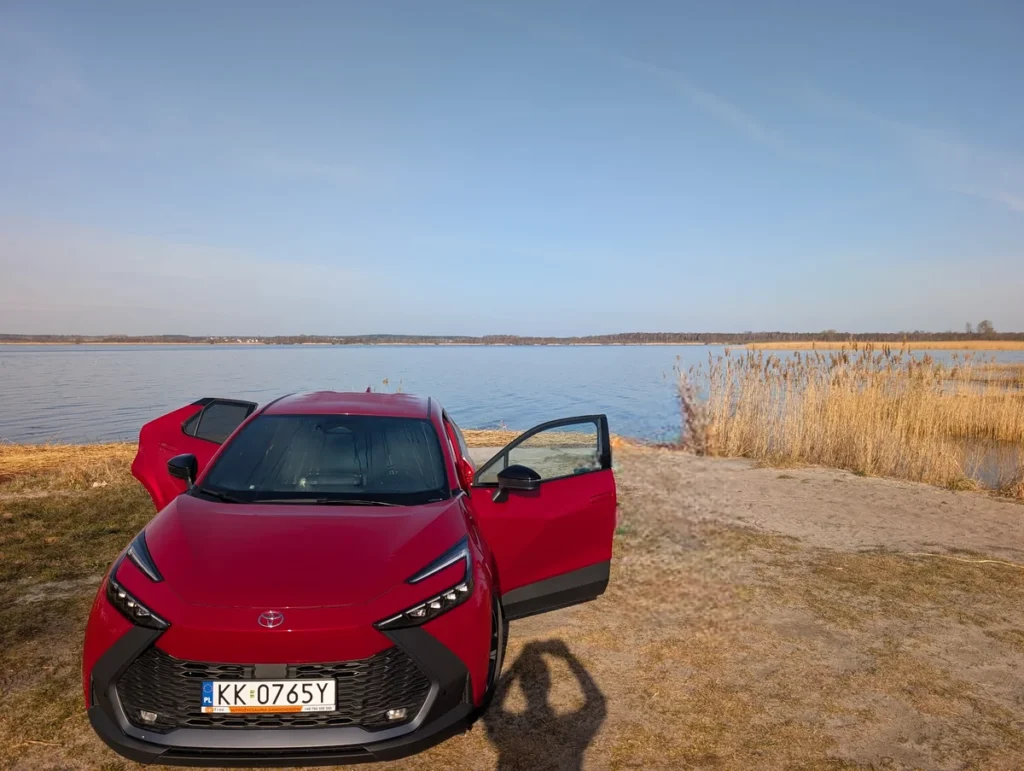 Toyota C-HR Hybrid rental car in Gdańsk, Poland. €3.74/day.