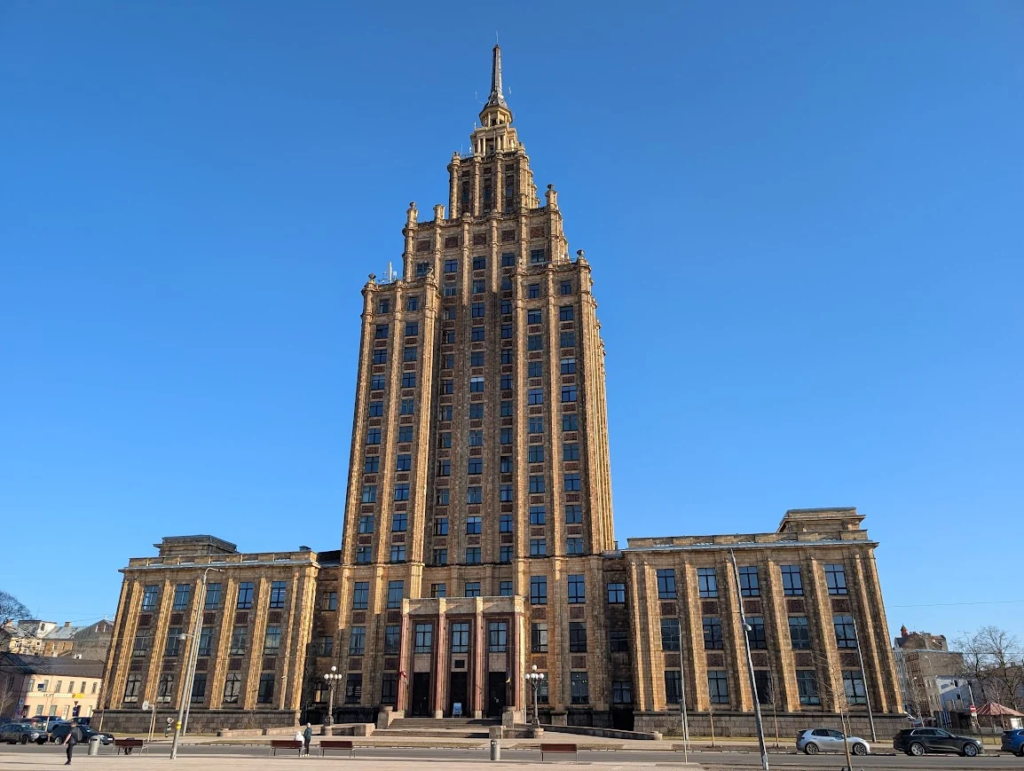 Latvian Academy of Sciences Soviet-era skyscraper in Riga, Latvia